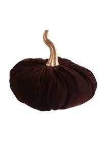 Deko-Kürbis Pumpis Mit Samt-Haptik