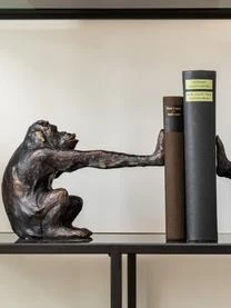 Handgefertigte Buchstützen Monkey, 2-tlg. – Bild 12