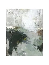 Handgemaltes Leinwandbild Freja Green Gate