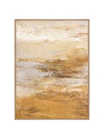 Handgemaltes Leinwandbild Hydrate Mit Holzrahmen