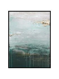 Handgemaltes Leinwandbild Gradient Grace Mit Holzrahmen